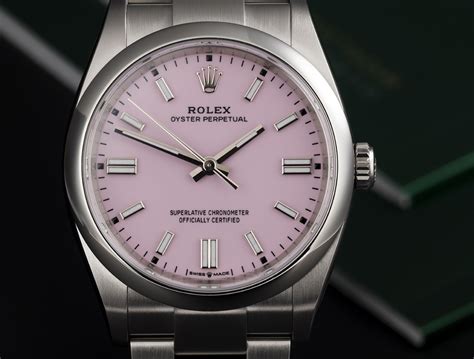 grand seiko Rolex candy pink